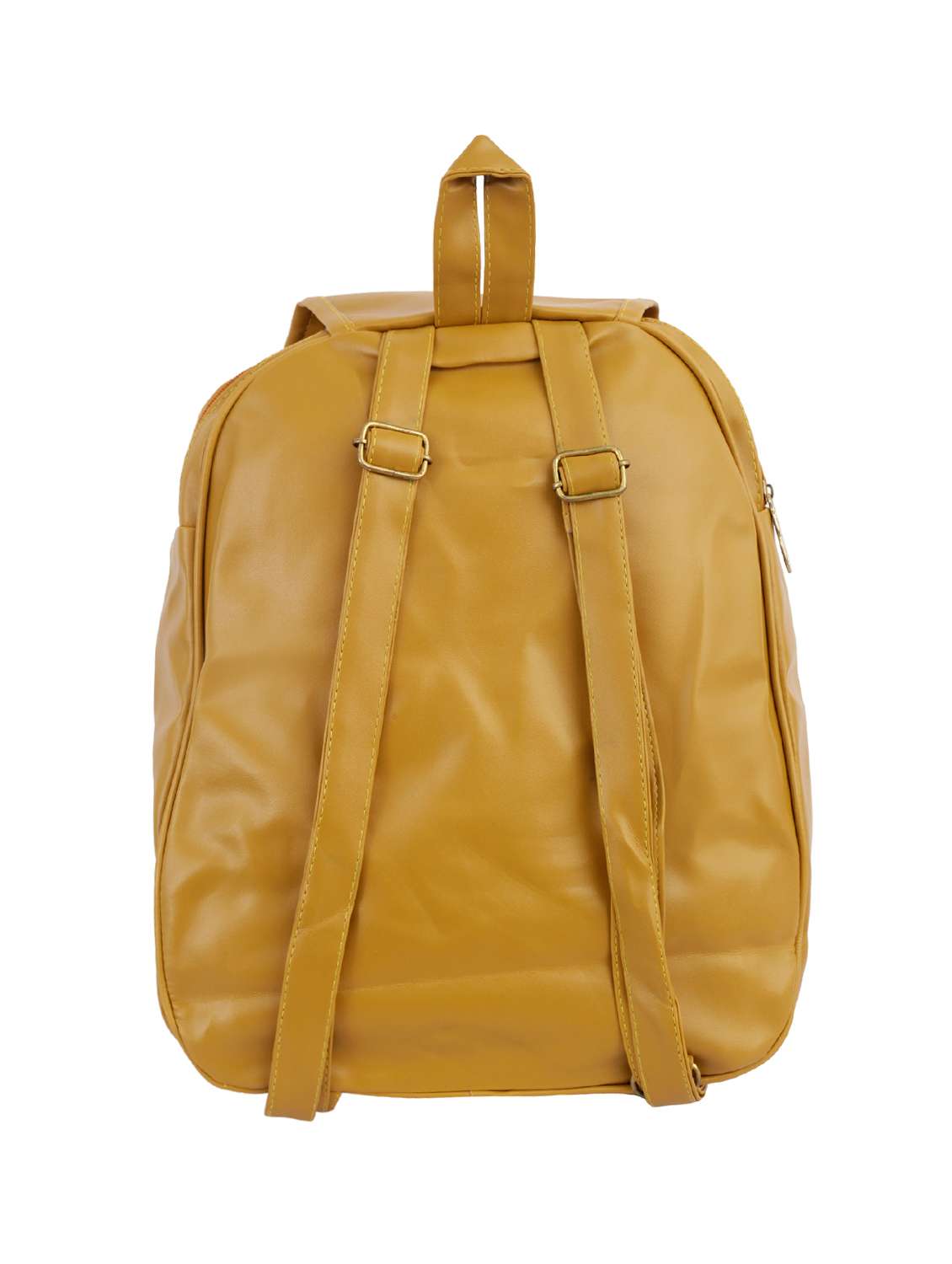 yellow silk fashion backpack - 15890706 - Standard Image - 1