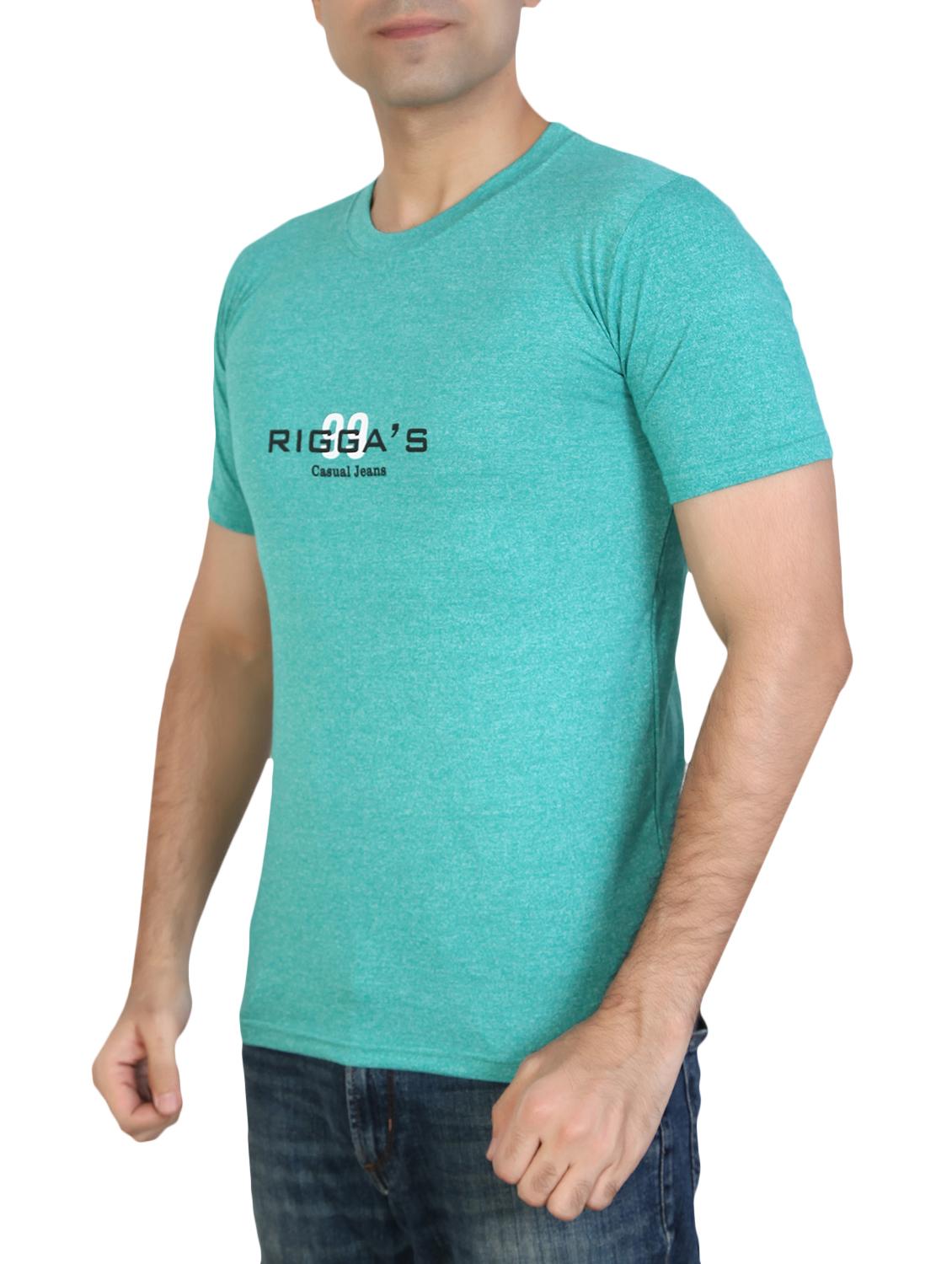 green cotton blend t-shirt - 15894019 - Standard Image - 1
