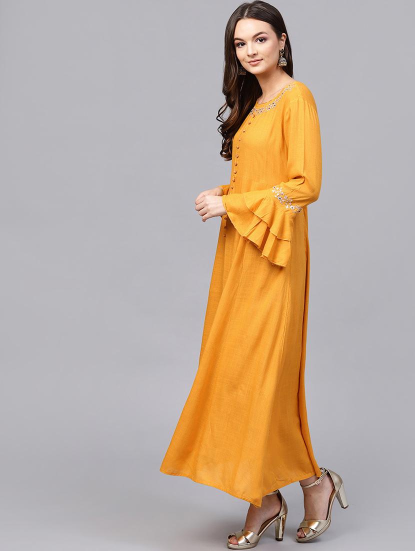 a-line bell sleeves gotta work dress - 15894282 - Standard Image - 1