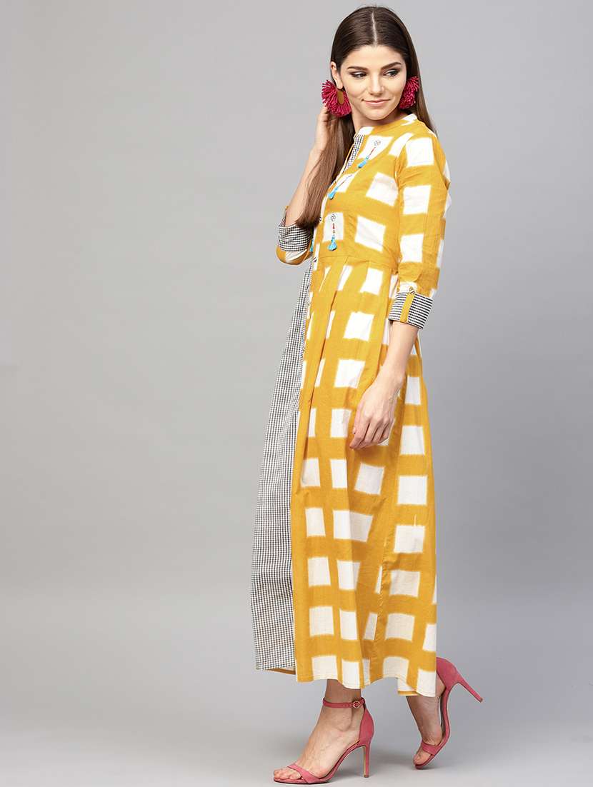 flared kaantha dress with tassels - 15894372 - Standard Image - 1