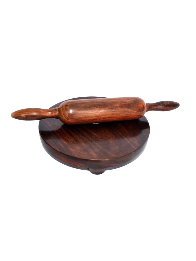 brown wooden chakla belan