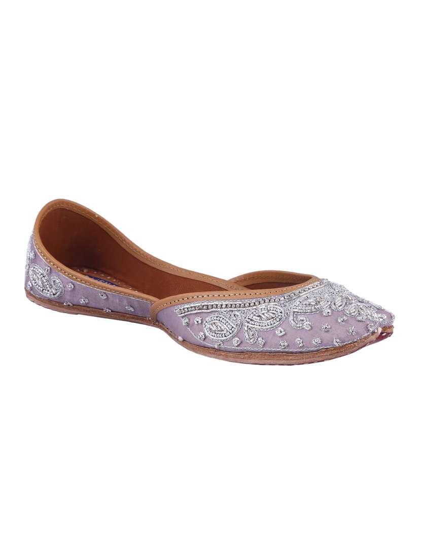 purple slip on jutis