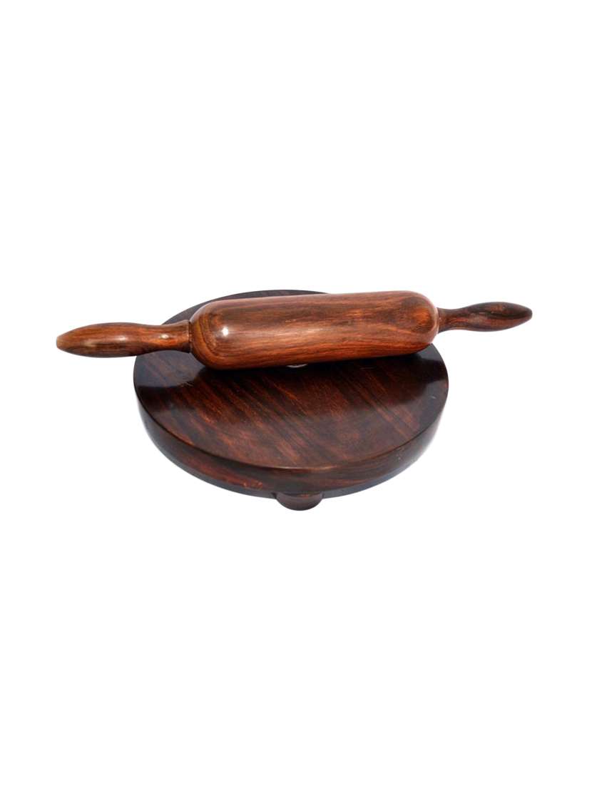 brown wooden chakla belan