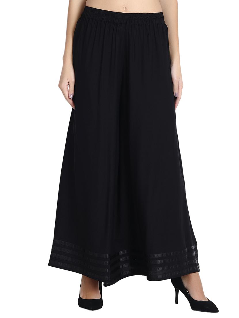 set of 2 flared palazzos - 15900013 - Standard Image - 1