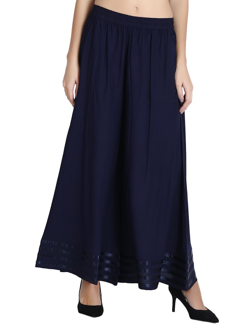 set of 2 flared palazzos - 15901329 -  Standard Image - 1
