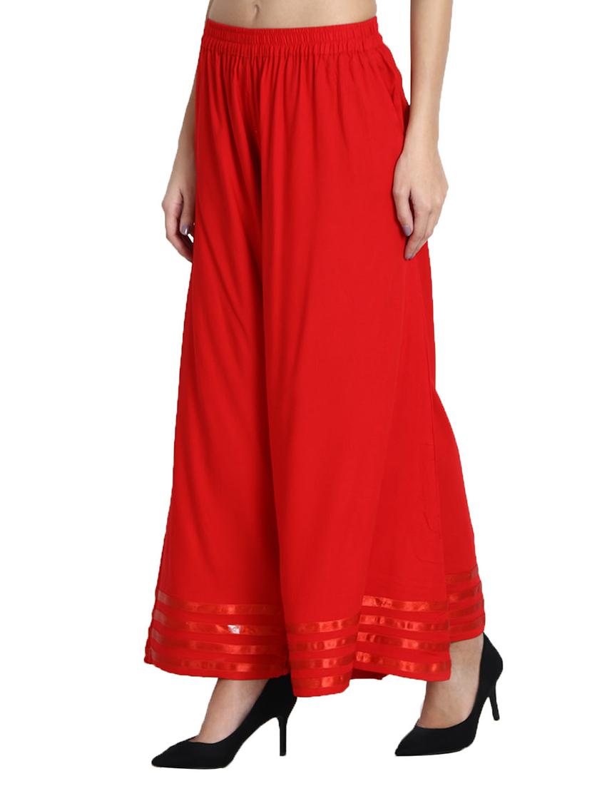 set of 2 flared palazzos - 15901329 - Standard Image - 6