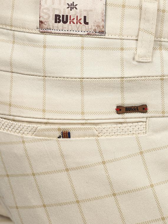 beige cotton chinos - 15901357 - Standard Image - 4