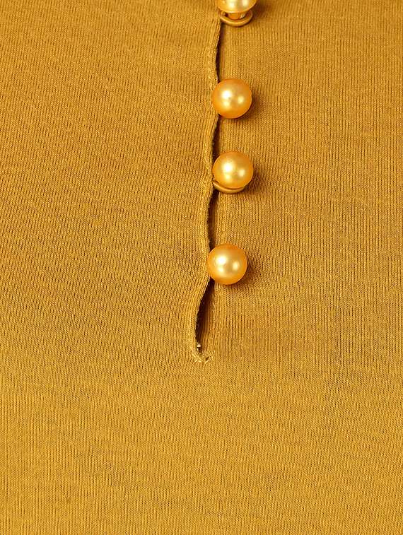 ruffle detail lace sleeved top - 15903257 -  Standard Image - 4