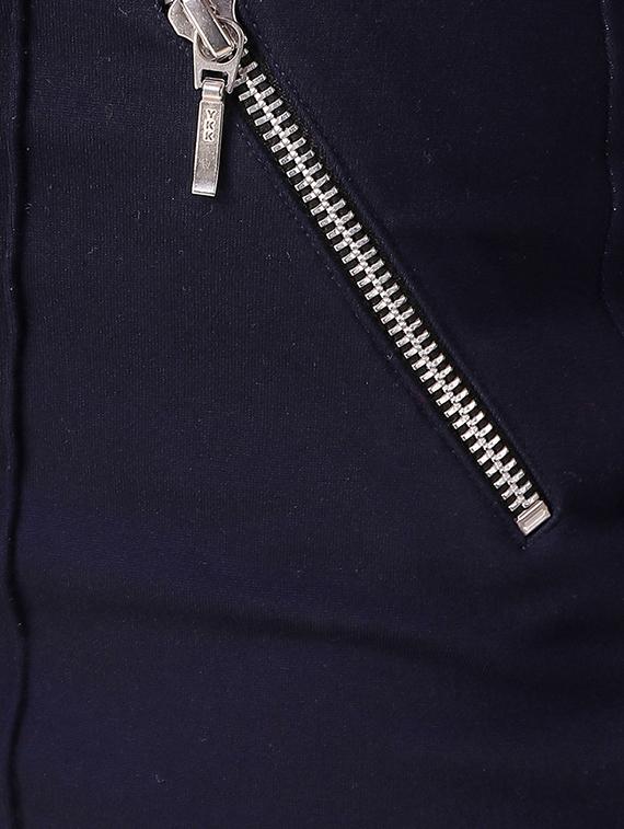 zipper detail high rise jegging - 15903295 - Standard Image - 4