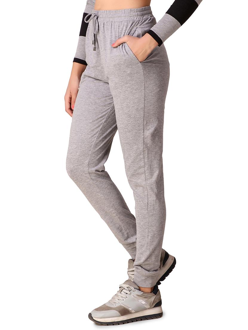 drawstring waist solid jogger - 15903369 - Standard Image - 1