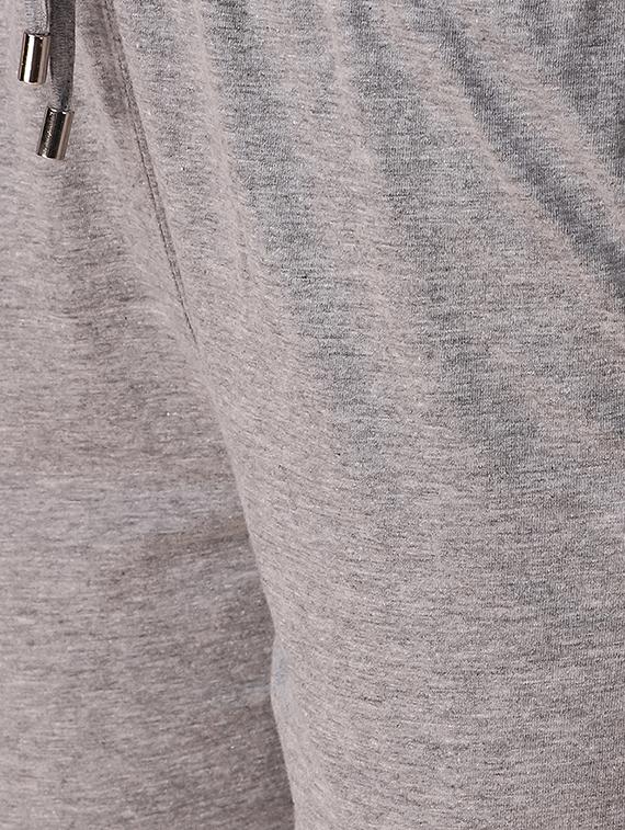 drawstring waist solid jogger - 15903369 - Standard Image - 4