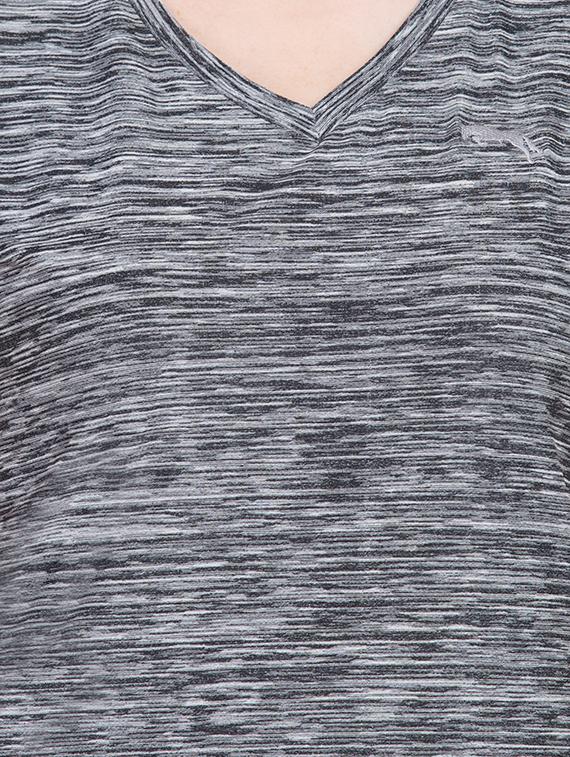v-neck melange tee - 15906652 - Standard Image - 4