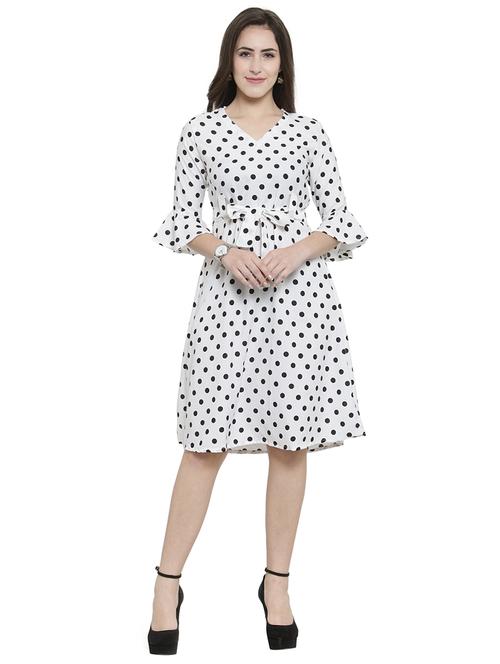 women's polka dots dress - 15907858 - Standard Image - 0