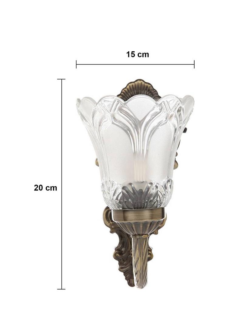 lakshya designer hand decoraive colorful sconce glass wall lamp light dx018 - 15910044 - Standard Image - 1