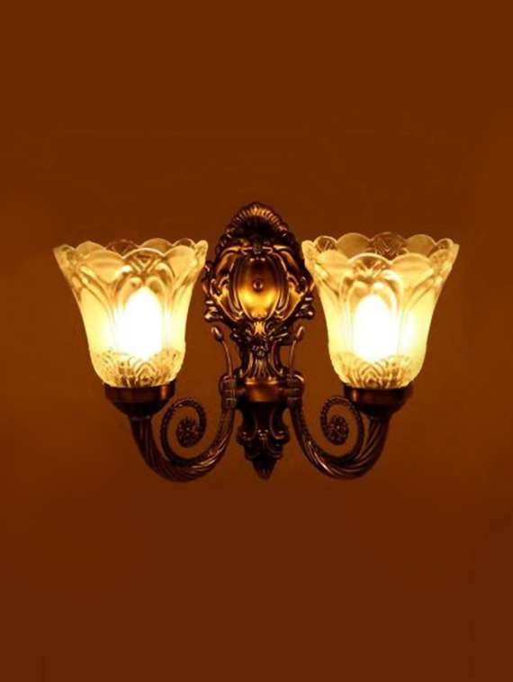 lakshya designer hand decoraive colorful sconce glass wall lamp light dx023