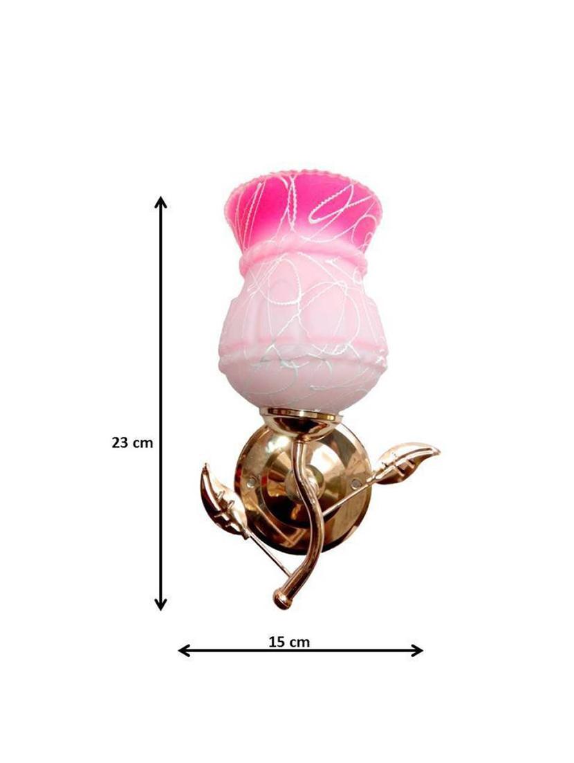 lakshya designer hand decoraive colorful sconce glass wall lamp light dx024 - 15910050 - Standard Image - 1