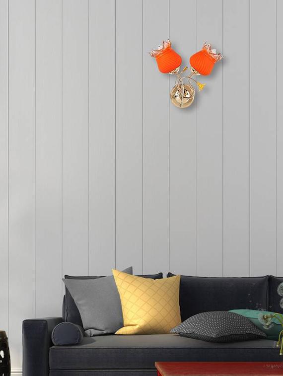 lakshya designer hand decoraive colorful sconce glass wall lamp light dx040 - 15910066 - Standard Image - 1