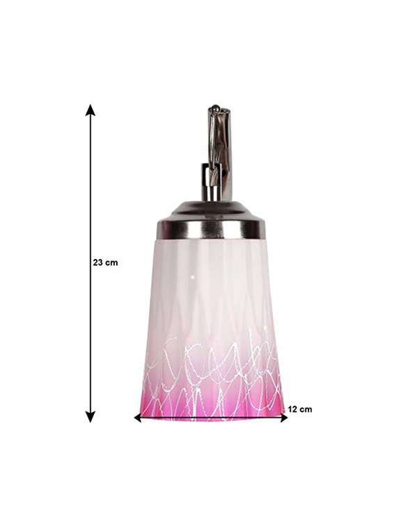 lakshya designer & colorful power saver glass wall lamp light hd09 - 15910656 - Standard Image - 1