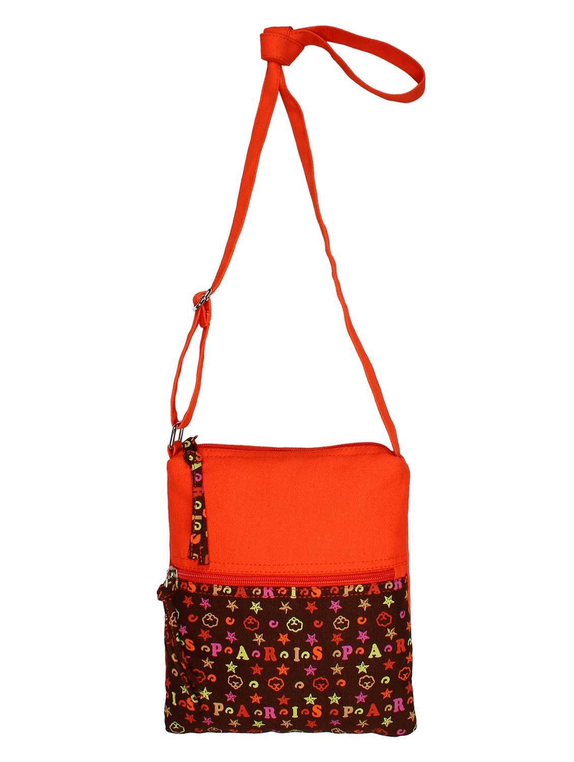 orange canvas sling bag - 15912381 - Standard Image - 4