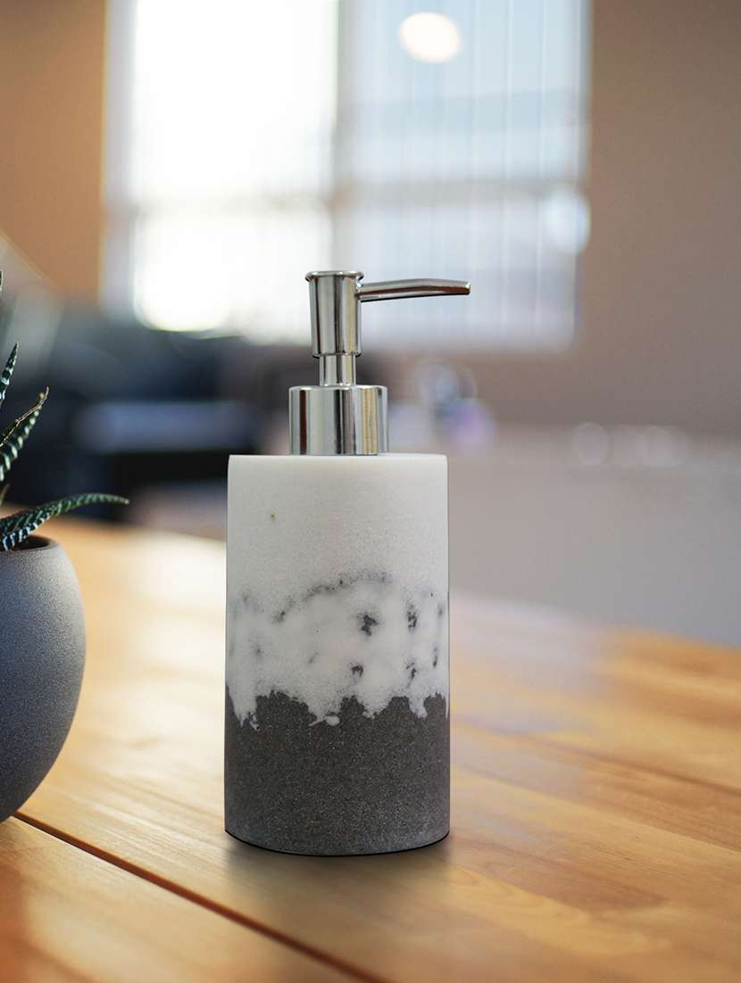 liquid soap dispenser by shresmo for kitchen, bathroom or common basin, can be used for hand sanitizer, shampoo & conditioners. - 15914155 - Zoom Image - 0