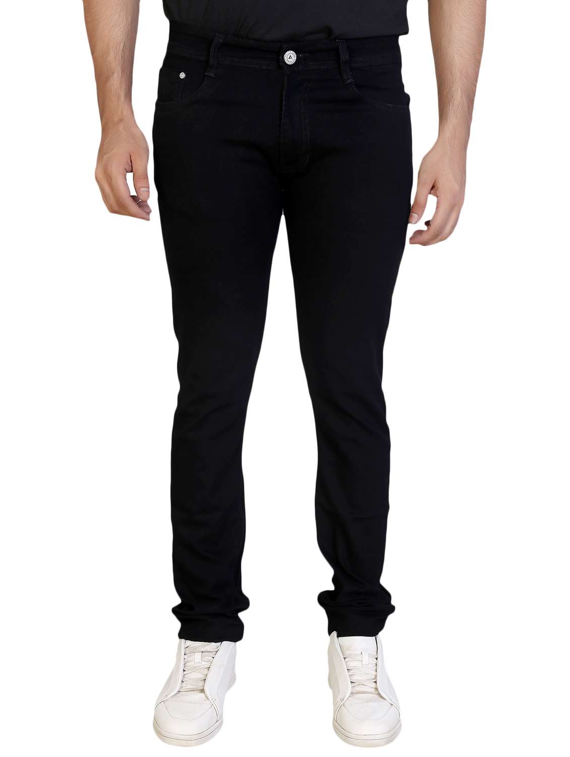 mens slim fit plain jeans - 15916053 -  Zoom Image - 0