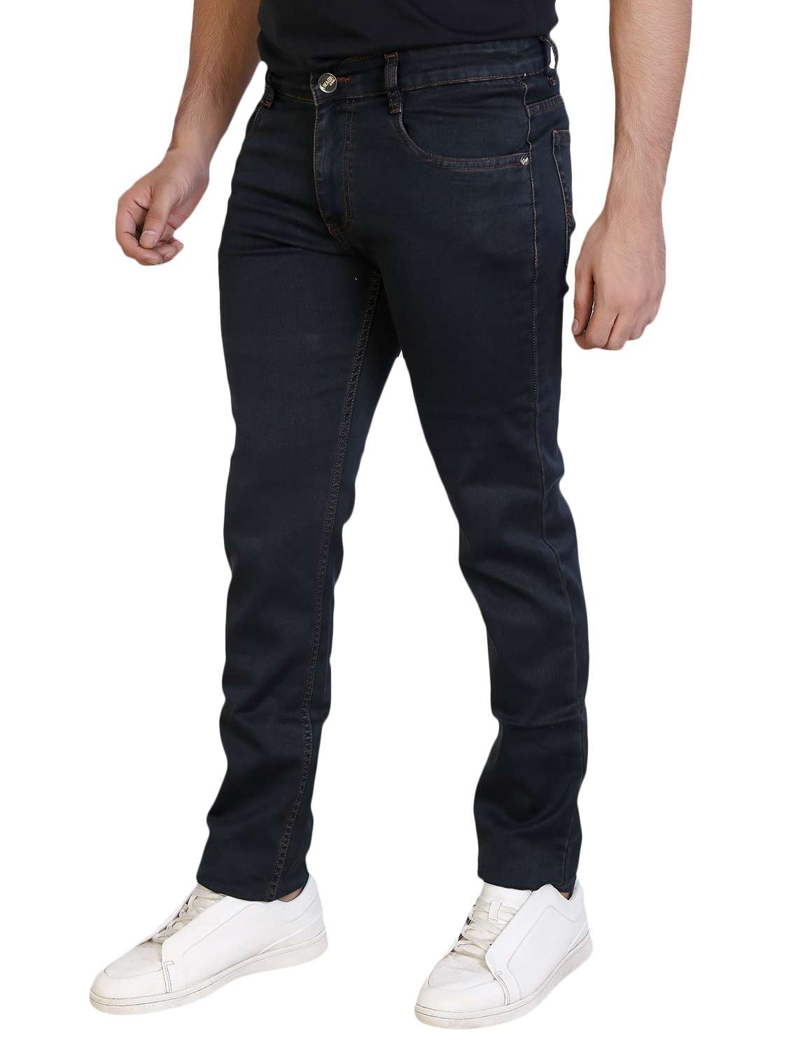 blue denim plain jeans - 15916060 -  Standard Image - 1