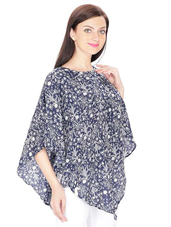 women's layered round neck top - 15916433 -  Standard Image - 1