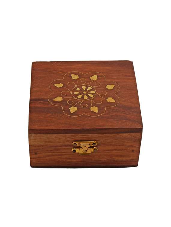 desi karigar wooden jewellery box