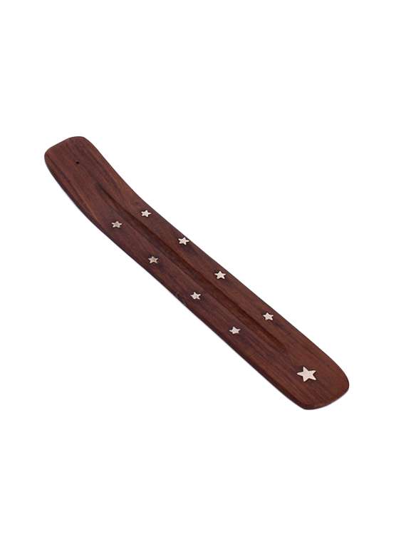 desi karigar wooden simple incense holder - 15918882 -  Standard Image - 1