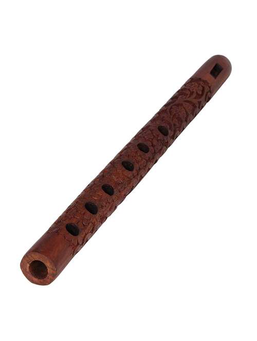 desi karigar wooden flute musical mouth woodwind instrument - 15919362 - Standard Image - 0
