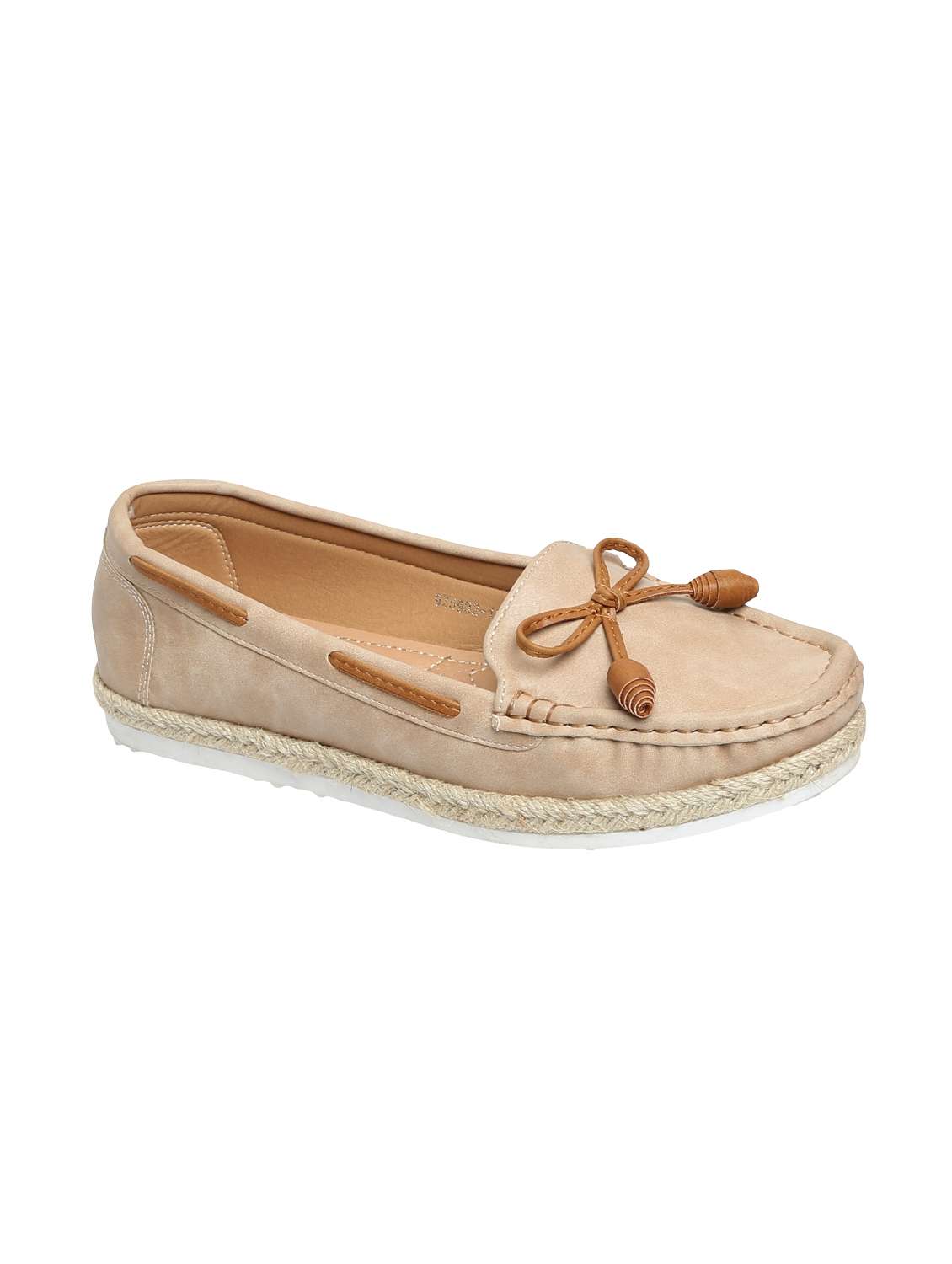 beige slip on loafers
