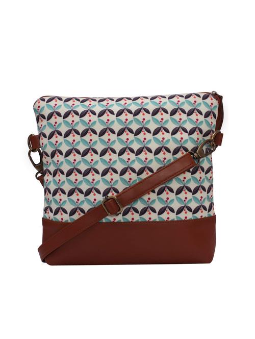 white canvas sling bag - 15920756 -  Standard Image - 0