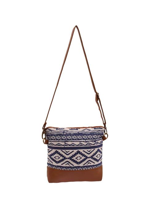cream canvas sling bag - 15920758 - Standard Image - 0