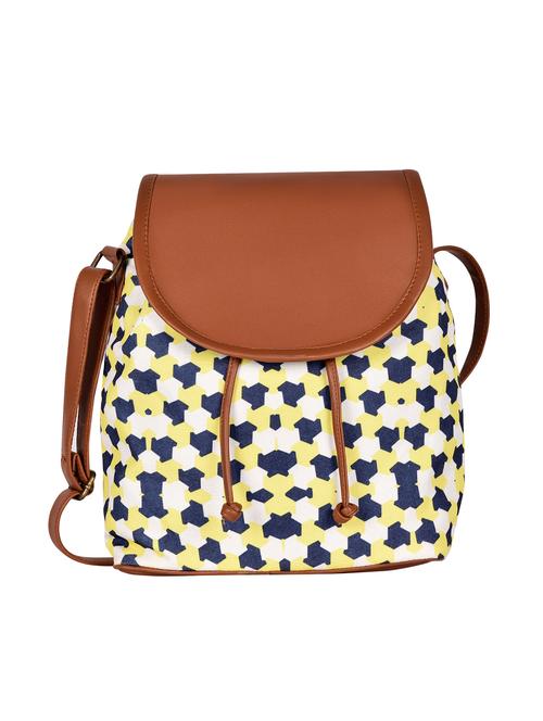 yellow canvas sling bag - 15920769 -  Standard Image - 0
