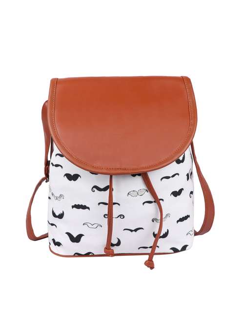 white canvas sling bag - 15920779 -  Standard Image - 0