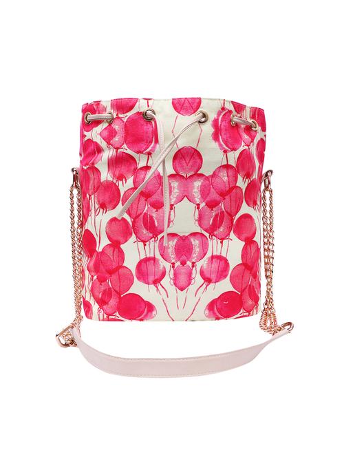 pink canvas sling bag - 15920793 -  Standard Image - 0