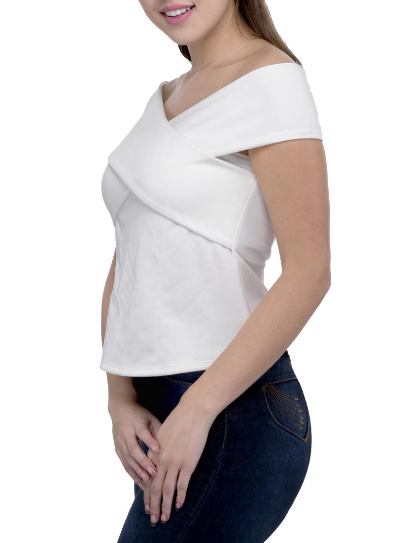 women's straight off shoulder top - 15920920 - Standard Image - 1