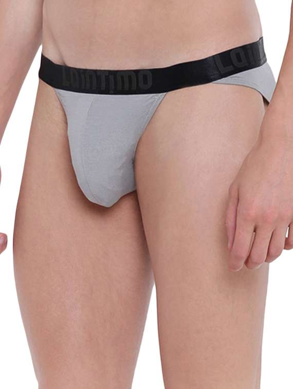 grey cotton modal spandex hipster - 15921761 - Standard Image - 1