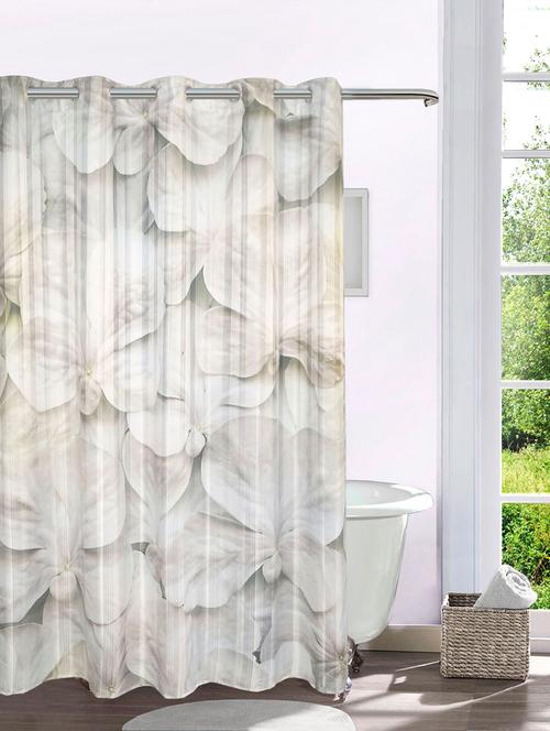 Shower Curtains Premium Plain Printed