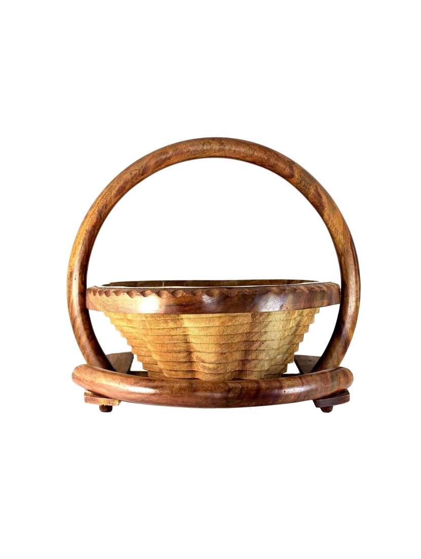 desi karigar foldable basket large -12"dia