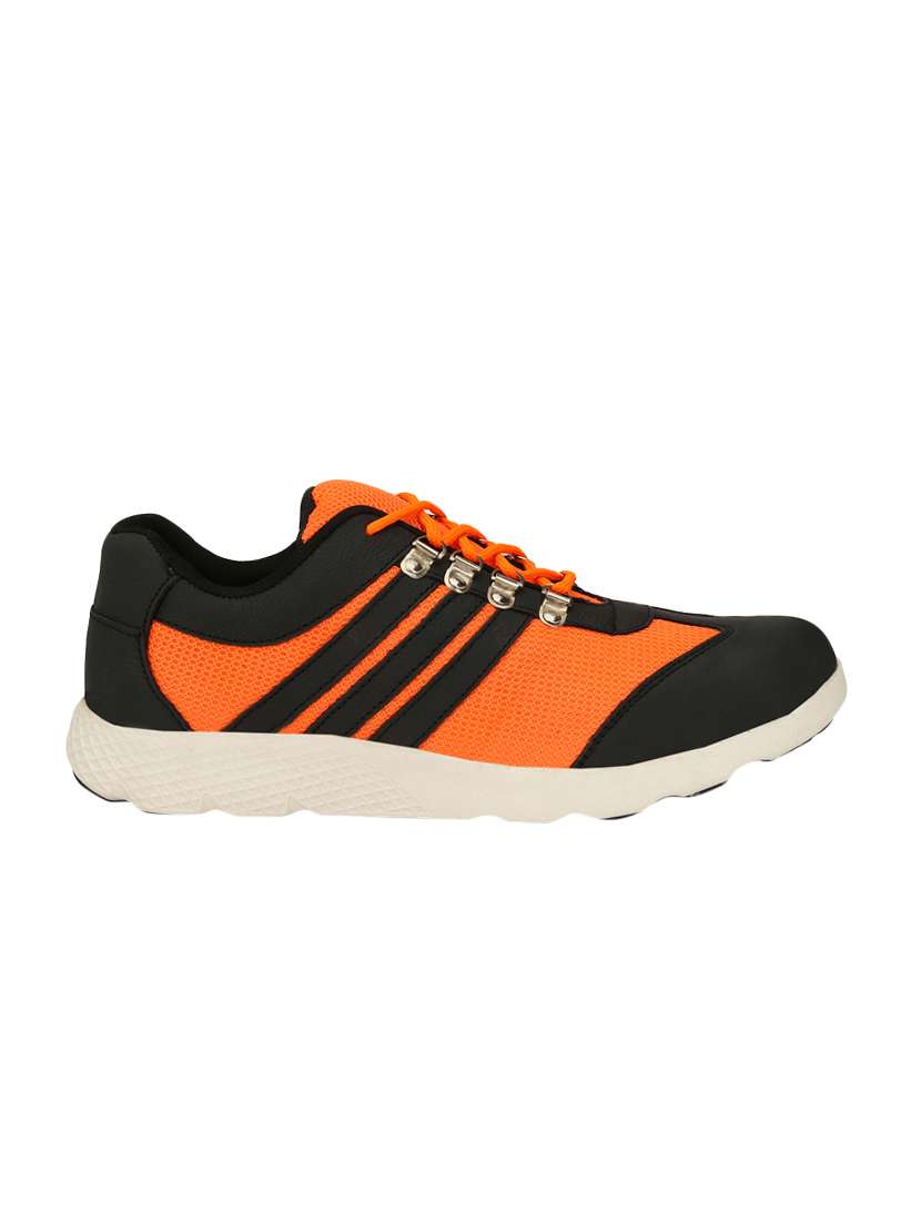 orange mesh sport shoes - 15927588 - Standard Image - 1