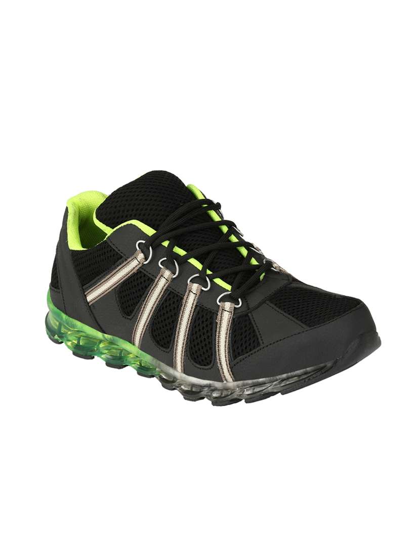 men black lace up sport shoe