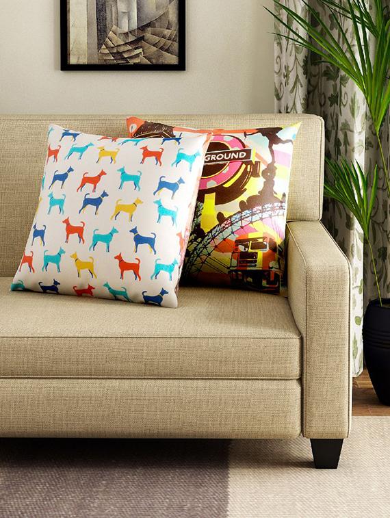 retro fusion cushion cover
