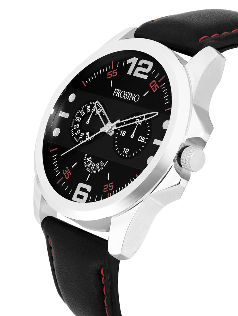 black mens fashion analog quartz watch - 15933752 -  Standard Image - 1