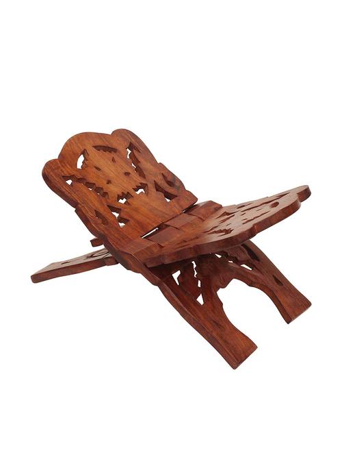 desi karigar wooden holy book reading stand - 15934928 - Standard Image - 0
