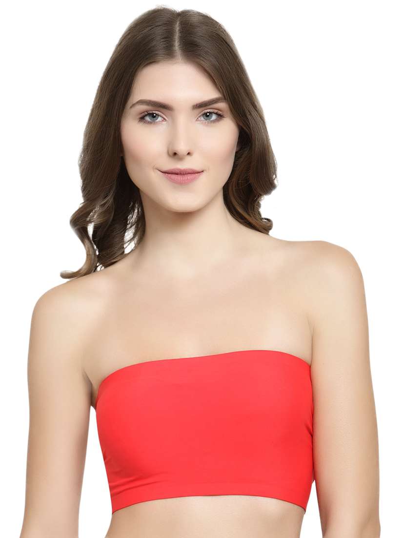 criss cross back tube bra