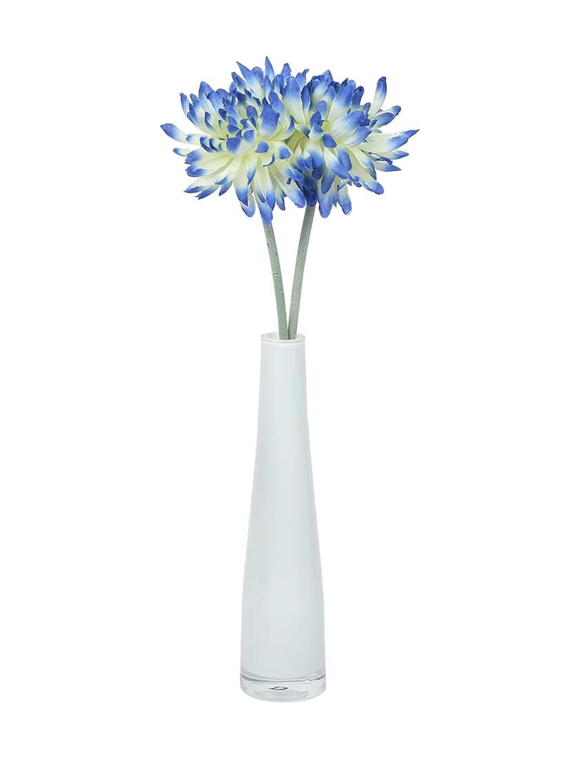 stylish semi opaque white vase - 15938971 -  Standard Image - 1