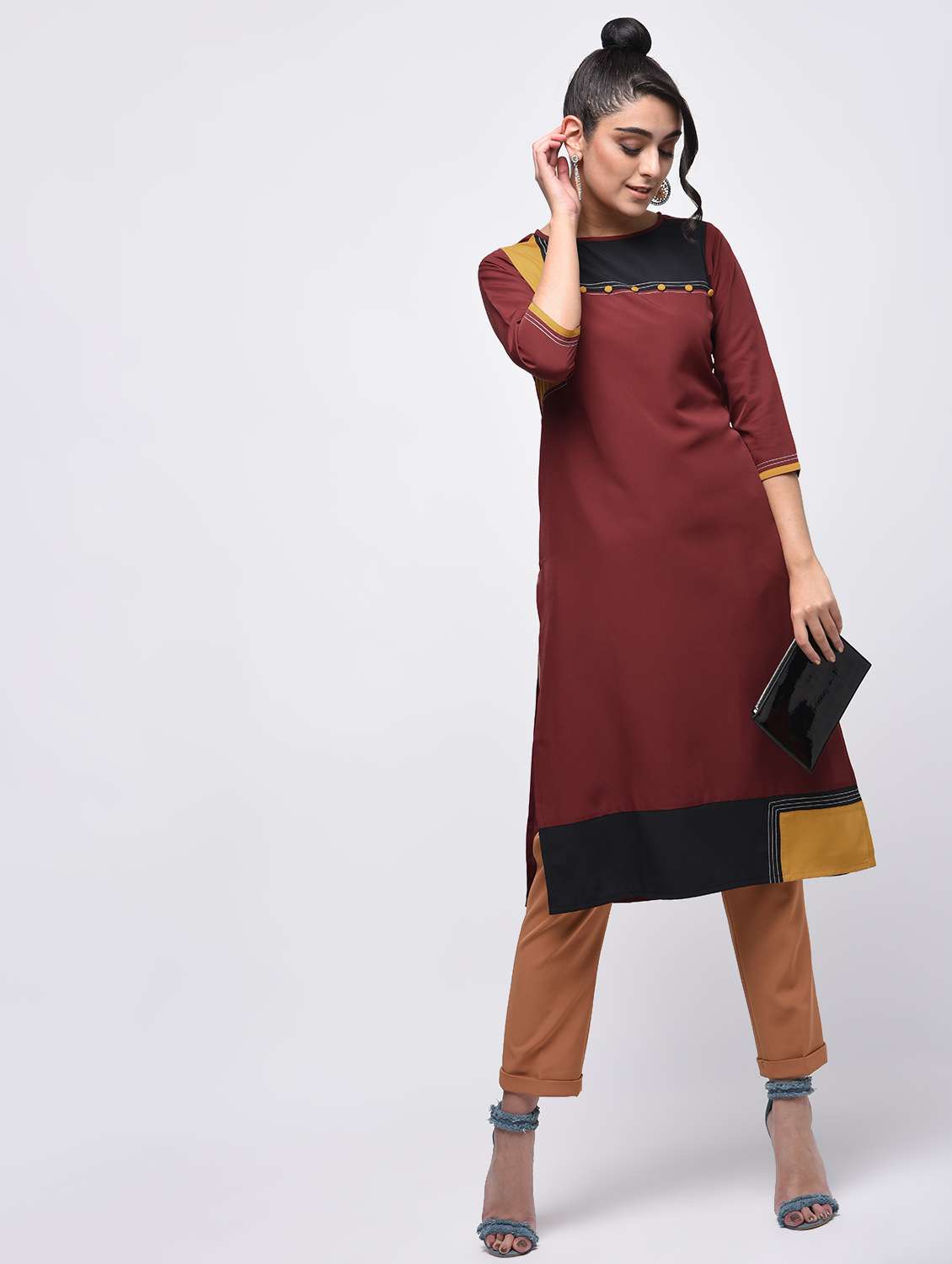 women's straight kurta