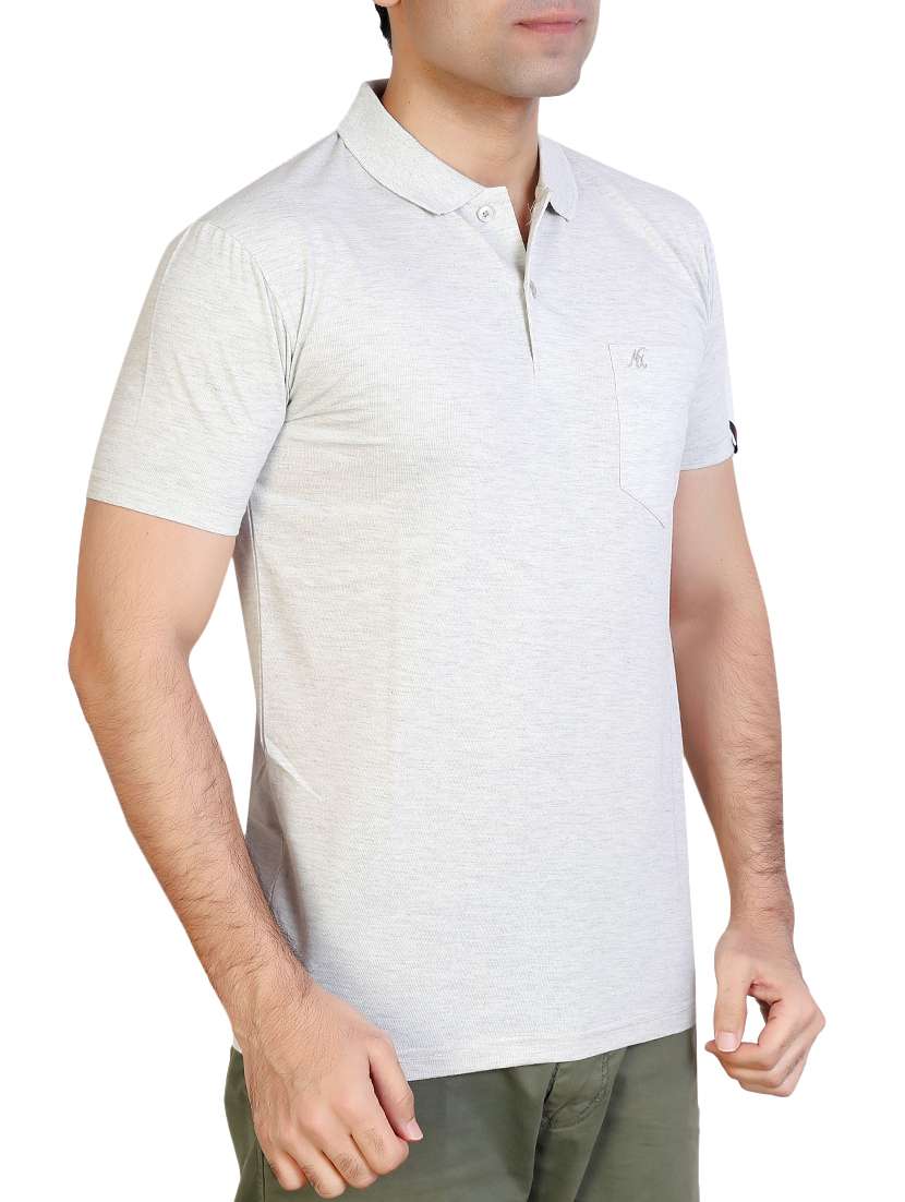 grey solid tshirt - 15942192 -  Standard Image - 1