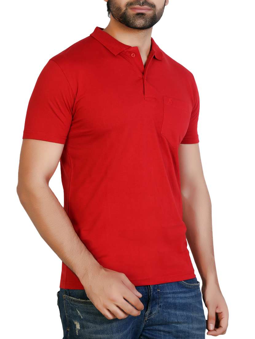 red solid tshirt - 15942197 -  Standard Image - 1